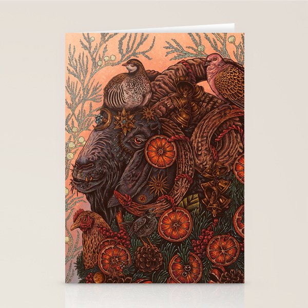 Krampus 2024 Stationery Card Gallery Image 1