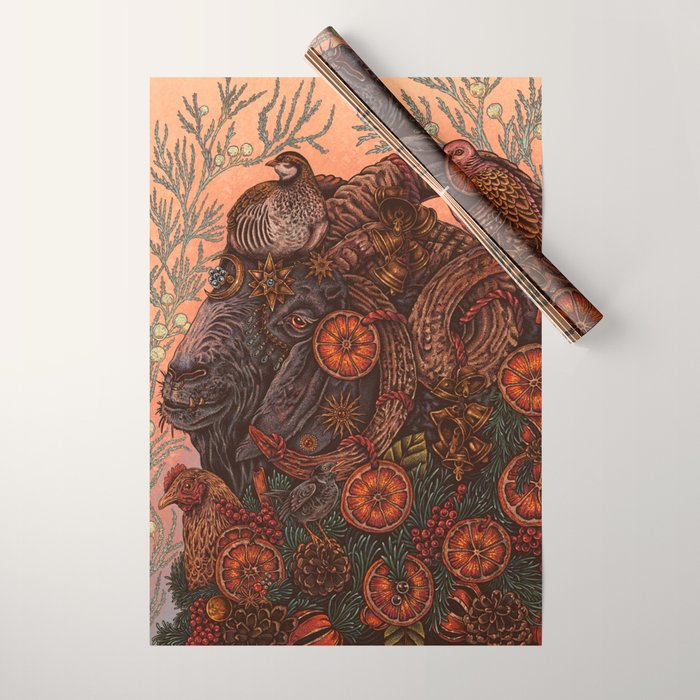 Krampus 2024 Wrapping Paper Gallery Image 1