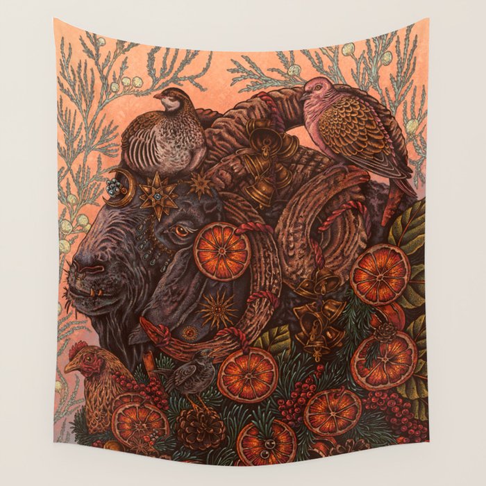 Krampus 2024 Wall Tapestry Gallery Image 1