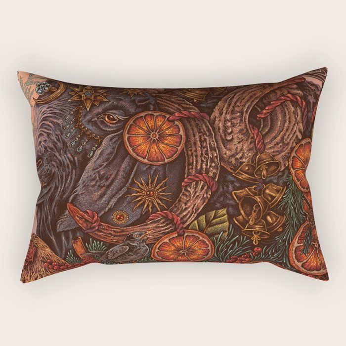 Krampus 2024 Rectangular Pillow Gallery Image 2