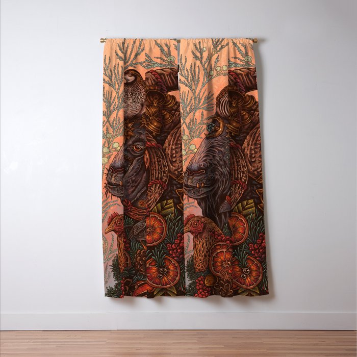 Krampus 2024 Window Curtain Gallery Image 3