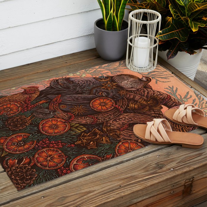 Krampus 2024 Outdoor Rug Gallery Image 2