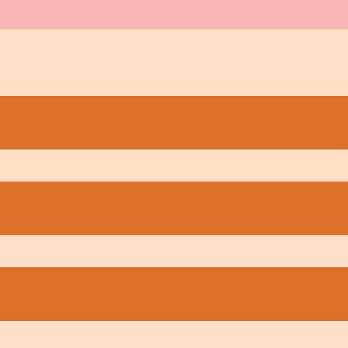 Mixed Stripe Pattern in Orange and Pink Coffee Mug Gallery Image 2