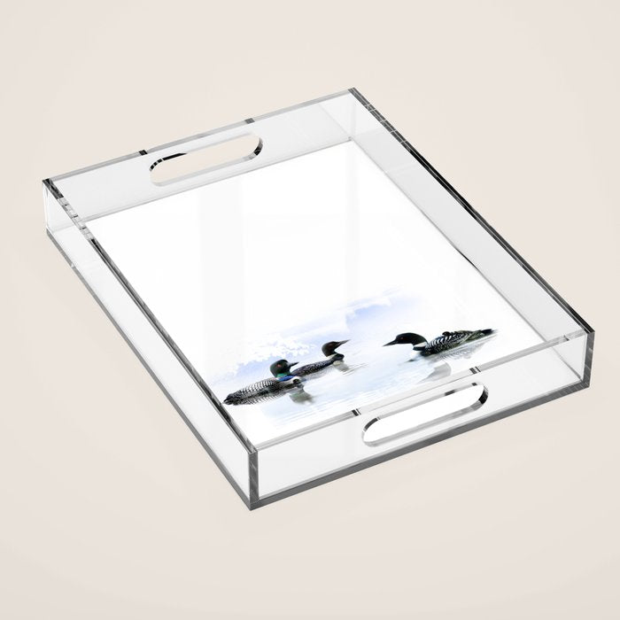 Loons Acrylic Tray Gallery Image 1