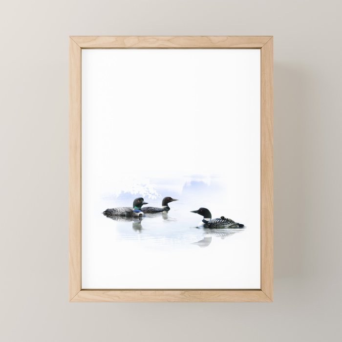 Loons Mini Art Print