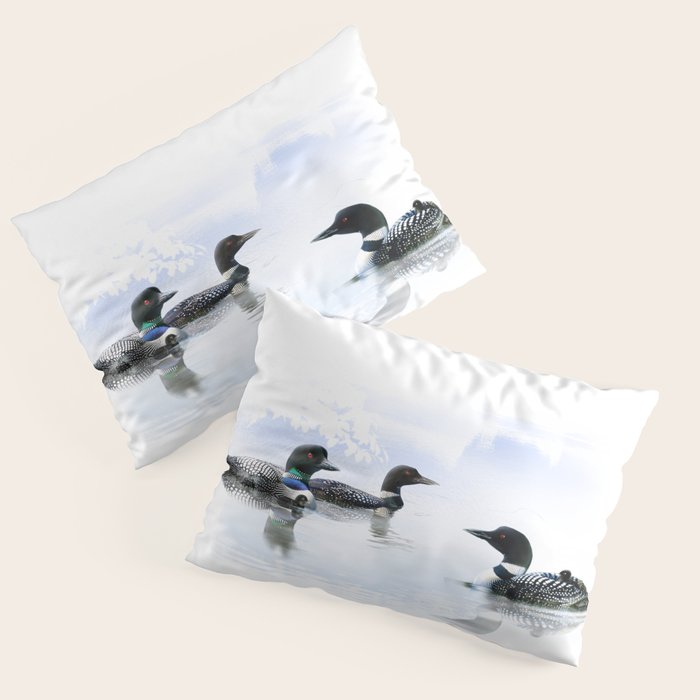 Loons Pillow Sham Gallery Image 1