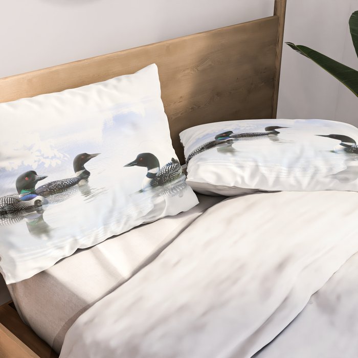 Loons Pillow Sham Gallery Image 2
