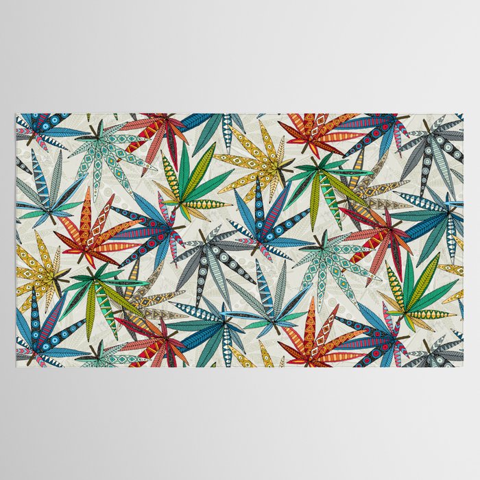 boho weed light Tablecloth Gallery Image 2