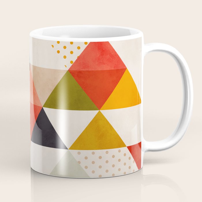 geometry mid century Coffee Mug Gallery Image 1