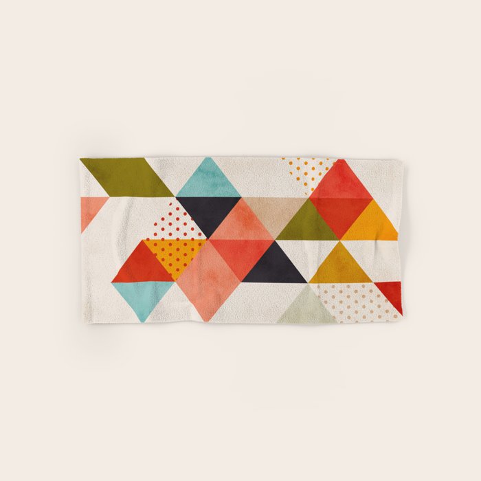 geometry mid century Towels Gallery Image 1