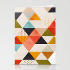 geometry mid century Stationery Card Gallery Image 2