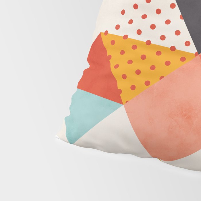 geometry mid century Pillow Sham Gallery Image 4