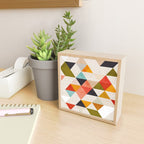 geometry mid century Mini Art Print Gallery Image 2