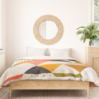 geometry mid century Duvet Cover Gallery Image 3