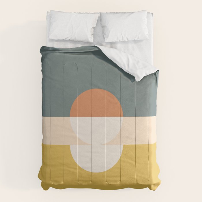 Abstract Geometric 02B Comforter Gallery Image 1