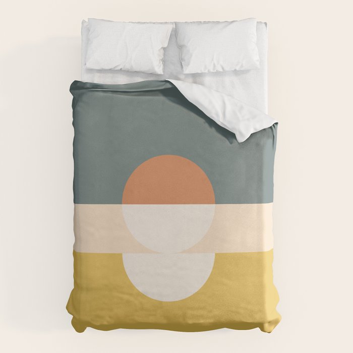 Abstract Geometric 02B Duvet Cover Gallery Image 6