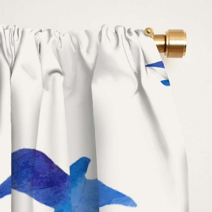 Swallows Window Curtain Gallery Image 2