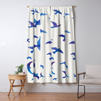 Swallows Window Curtain Gallery Image 5