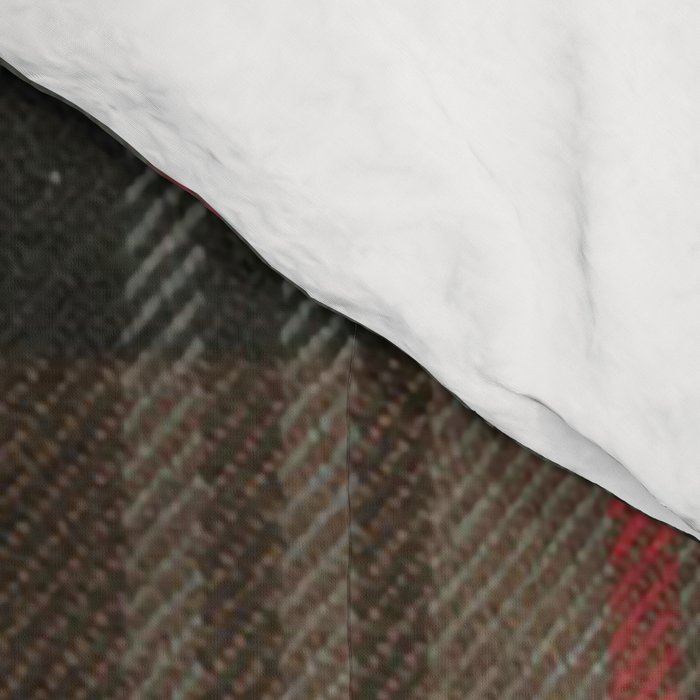 Vintage Brown Gray Tartan Plaid Pattern Comforter Gallery Image 4