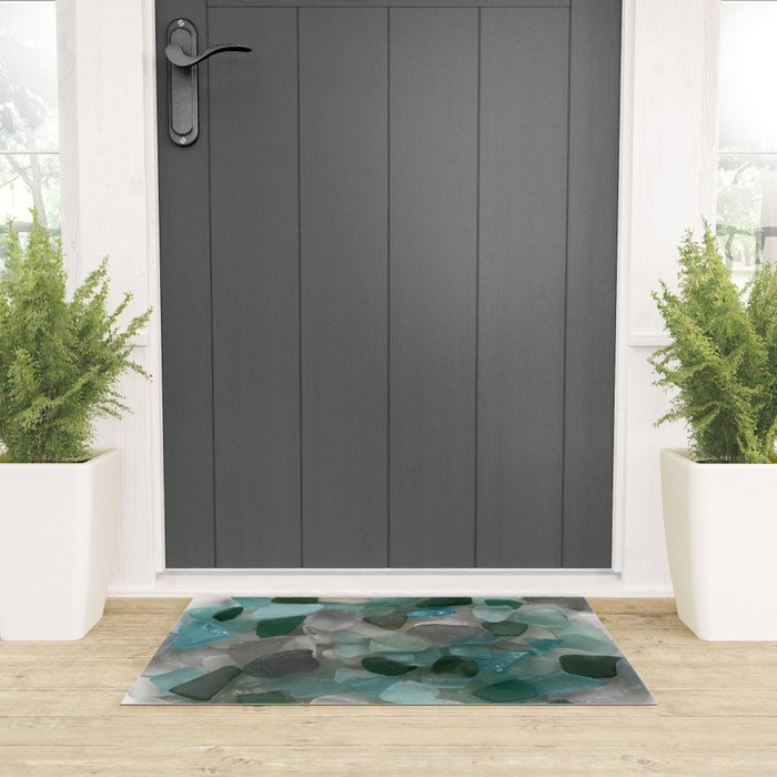 An Ocean of Mermaid Tears Welcome Mat Gallery Image 3
