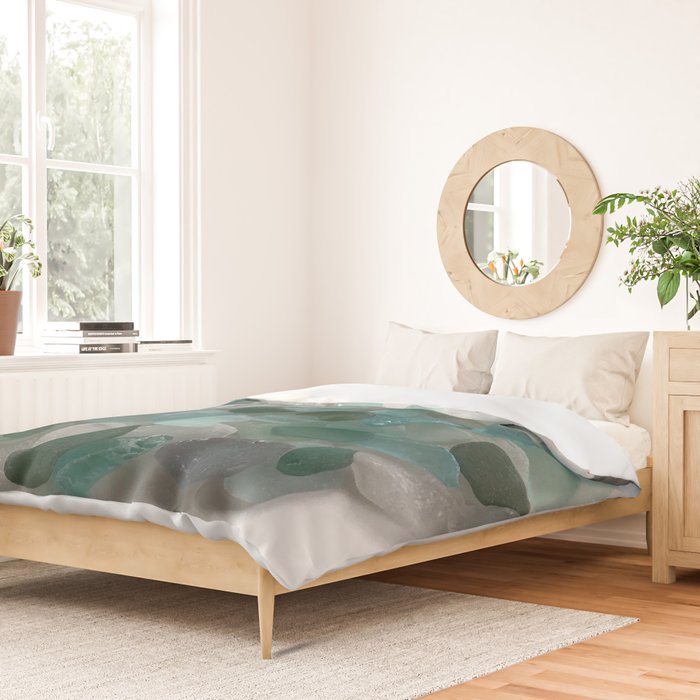 An Ocean of Mermaid Tears Duvet Cover Gallery Image 2