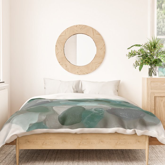 An Ocean of Mermaid Tears Duvet Cover Gallery Image 3