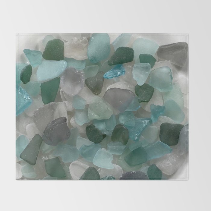 An Ocean of Mermaid Tears Throw Blanket Gallery Image 2