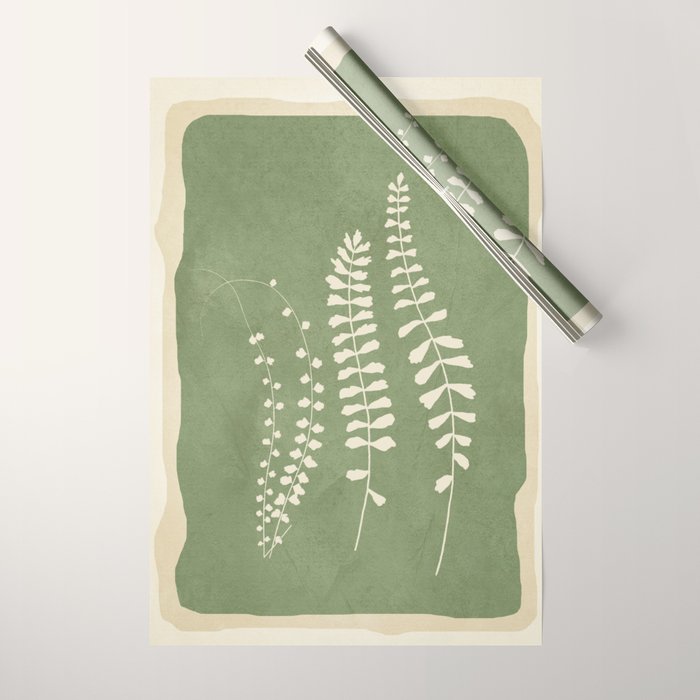 Leaf Design 17 Wrapping Paper Gallery Image 1
