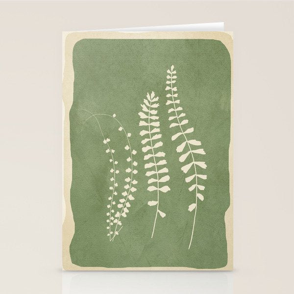Leaf Design 17 Stationery Card Gallery Image 2