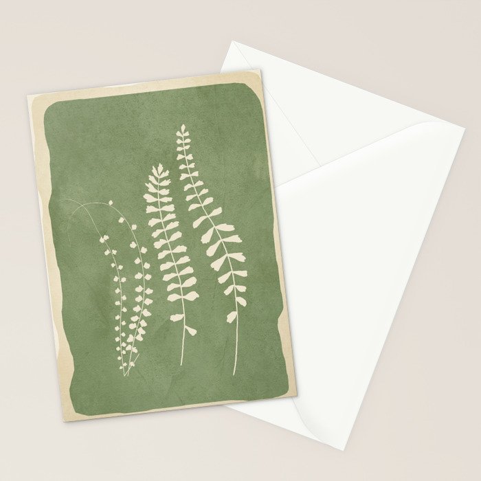 Leaf Design 17 Stationery Card Gallery Image 2
