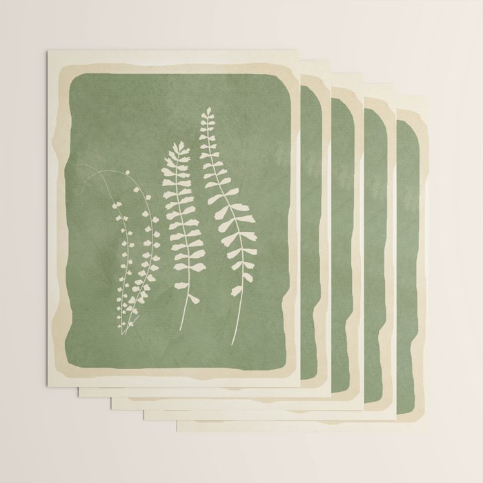 Leaf Design 17 Wrapping Paper Gallery Image 3