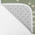 Leaf Design 17 Bath Mat Gallery Image 2