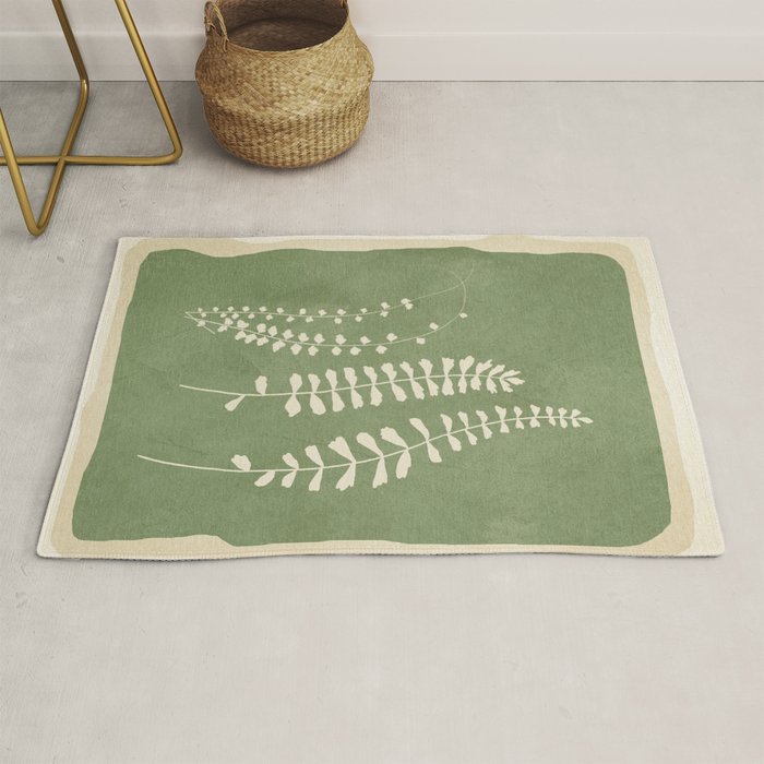 Leaf Design 17 Rug Gallery Image 1