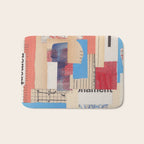 Abstract Mixed Media Collage #2 Bath Mat Gallery Image 1