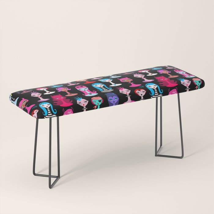 Punky Goth Dollies Bench Gallery Image 1