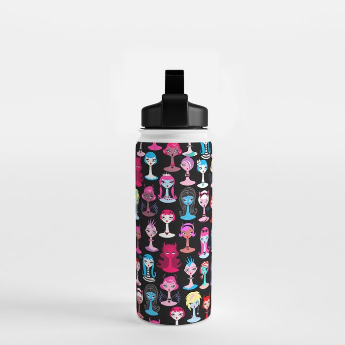 Punky Goth Dollies Water Bottle Gallery Image 2