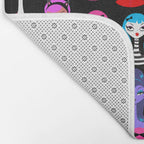 Punky Goth Dollies Bath Mat Gallery Image 2