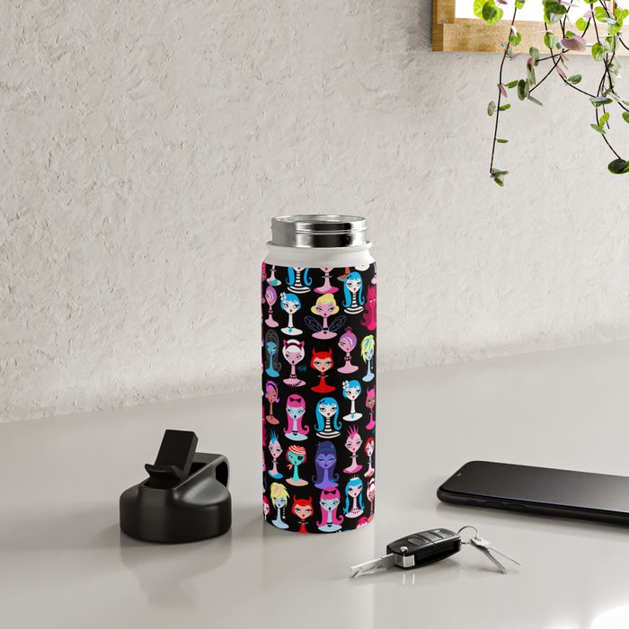 Punky Goth Dollies Water Bottle Gallery Image 4