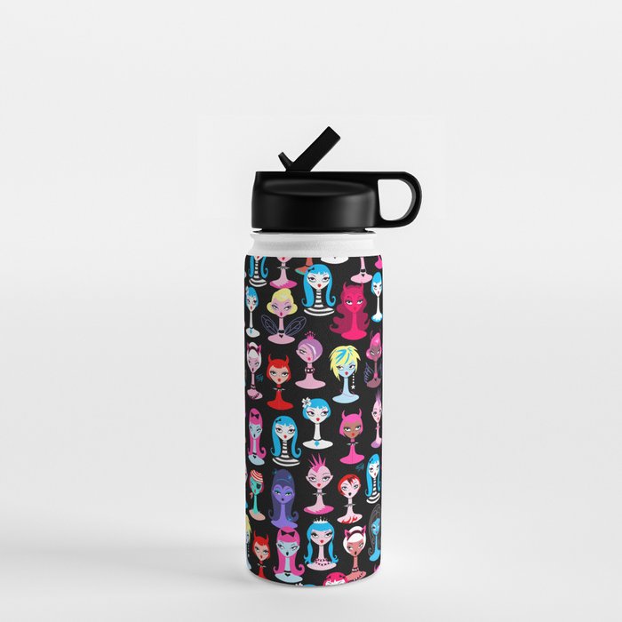 Punky Goth Dollies Water Bottle Gallery Image 1