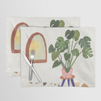 Marble Monstera Placemat Gallery Image 1