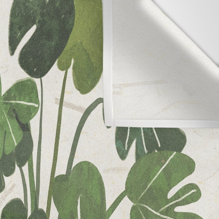 Marble Monstera Wall Tapestry Gallery Image 3