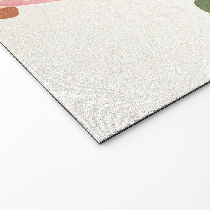 Marble Monstera Welcome Mat Gallery Image 2