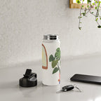Marble Monstera Water Bottle Gallery Image 4
