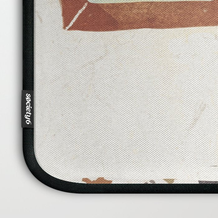Marble Monstera Laptop Sleeve Gallery Image 3