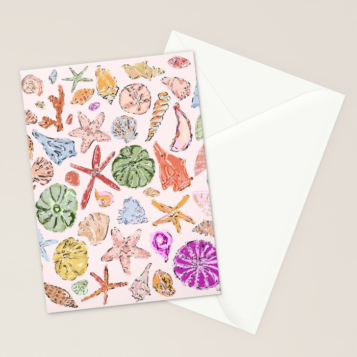 Sanibel Shells Stationery Card Gallery Image 2