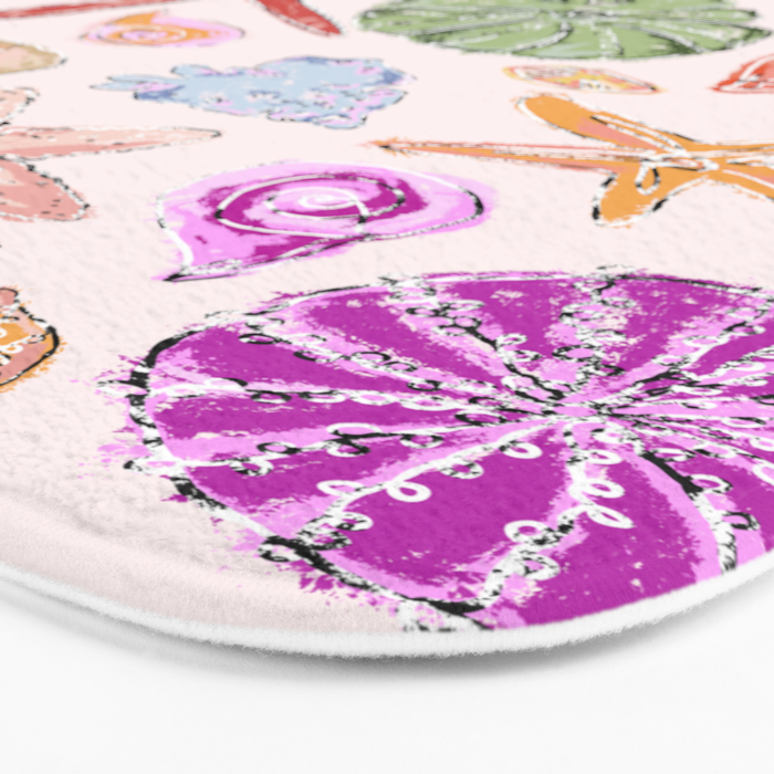 Sanibel Shells Bath Mat Gallery Image 3