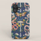 Snake Moth Mushroom  iPhone Case Gallery Image 1