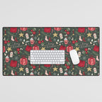 Merry Christmas Desk Mat Gallery Image 1