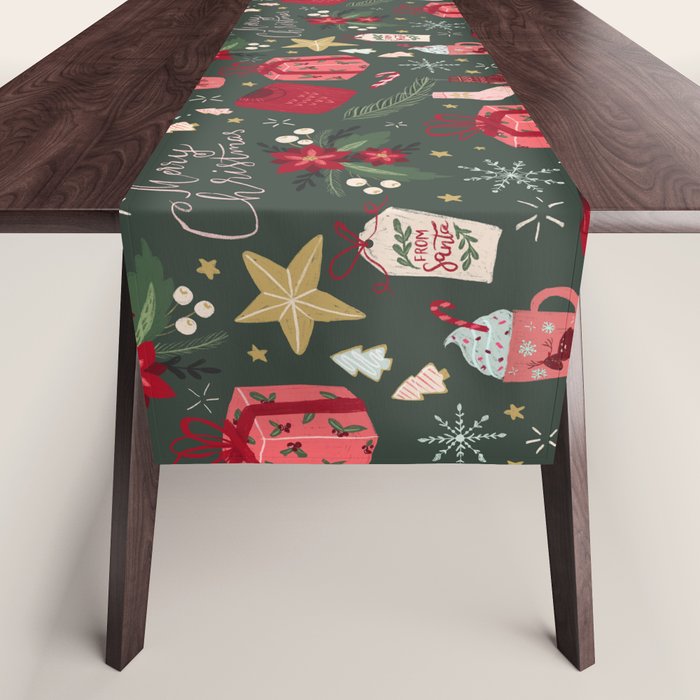 Merry Christmas Table Runner Gallery Image 1