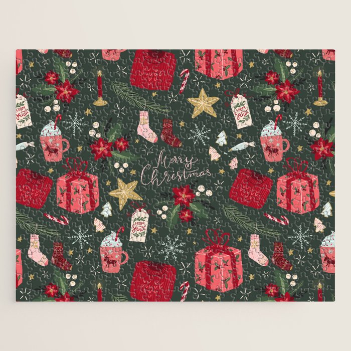 Merry Christmas Jigsaw Puzzle Gallery Image 1